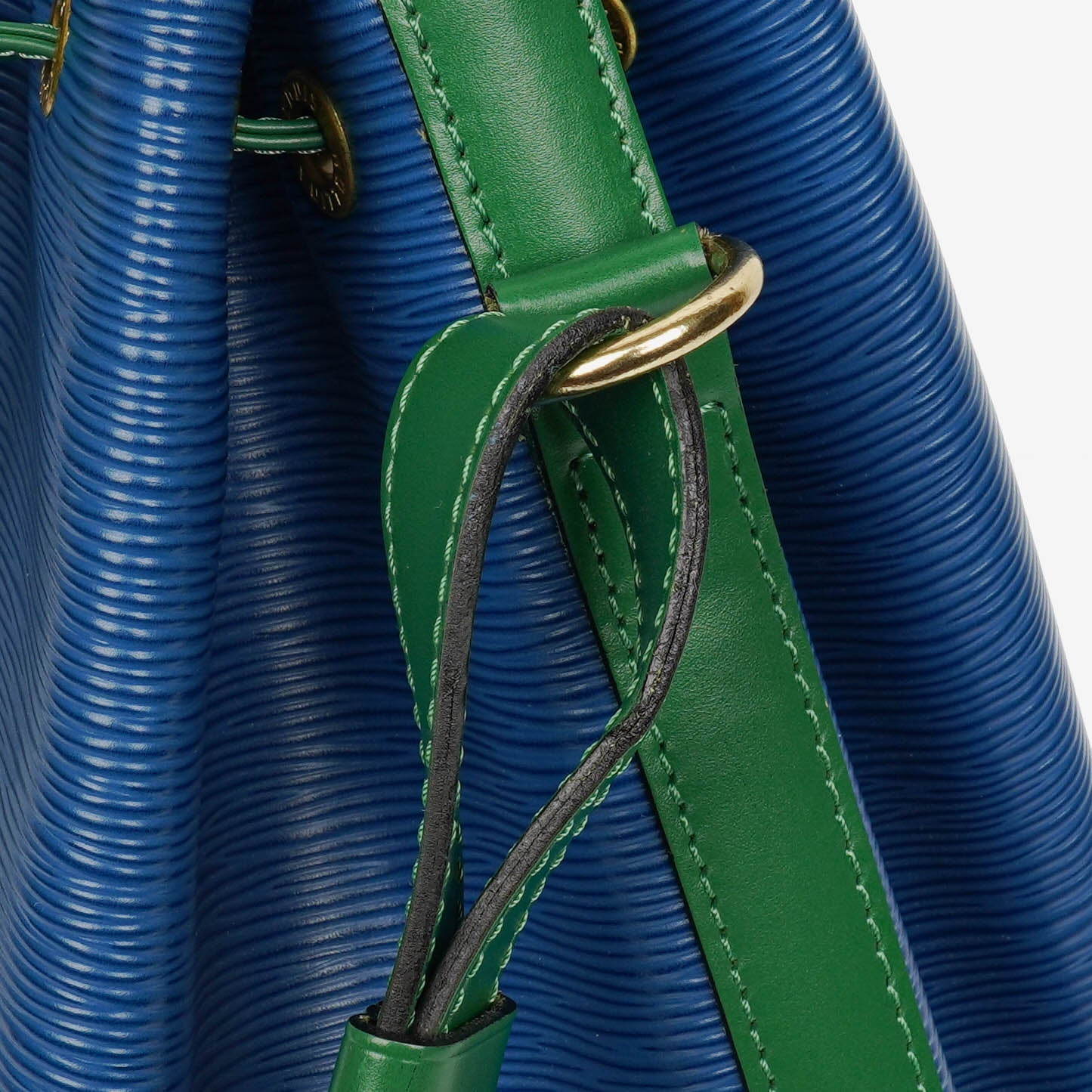 Louis Vuitton Noe Grande GM Bi-Colour Blue/Green Epi Leather Shoulder Bag