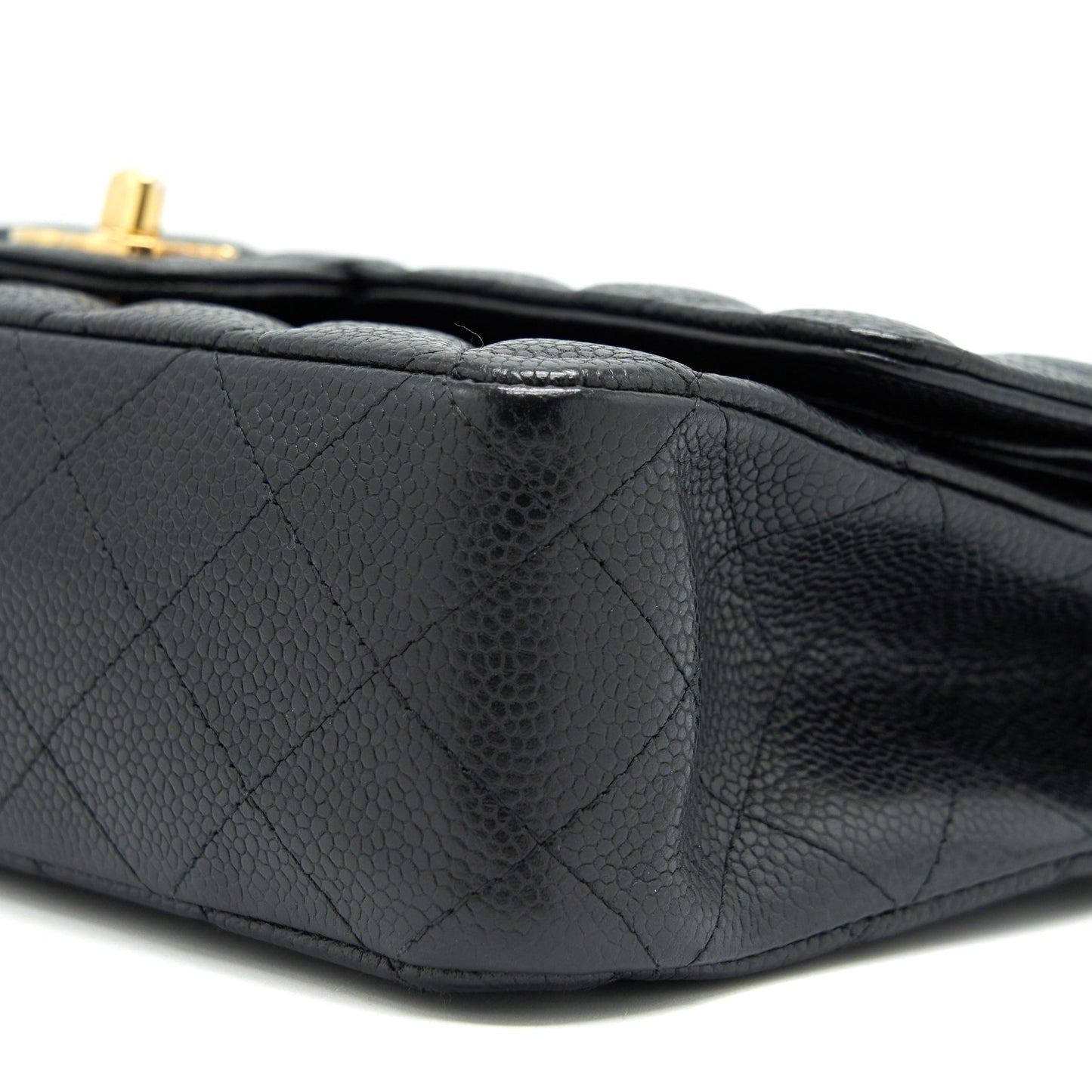 Chanel Classic Double Flap Medium 25cm Caviar Black
