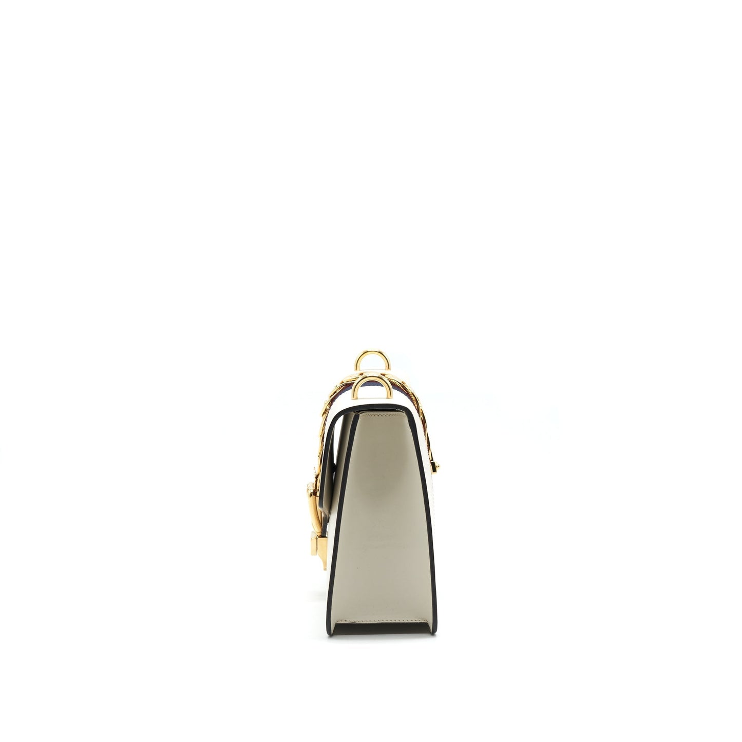 GUCCI SMALL SYLVIE BAG IN WHITE