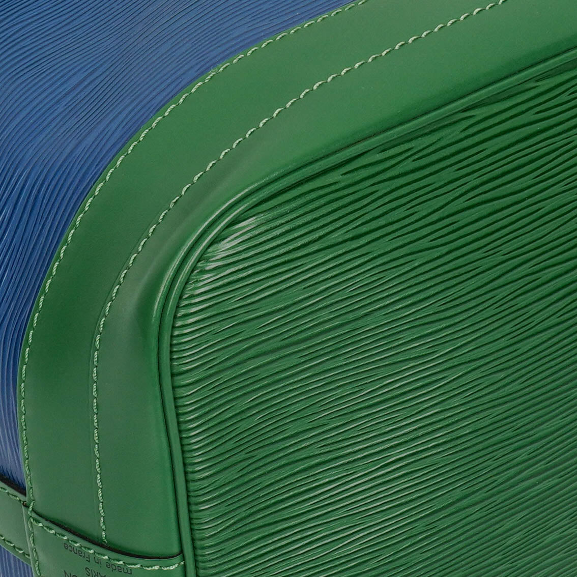 Louis Vuitton Noe Grande GM Bi-Colour Blue/Green Epi Leather Shoulder Bag