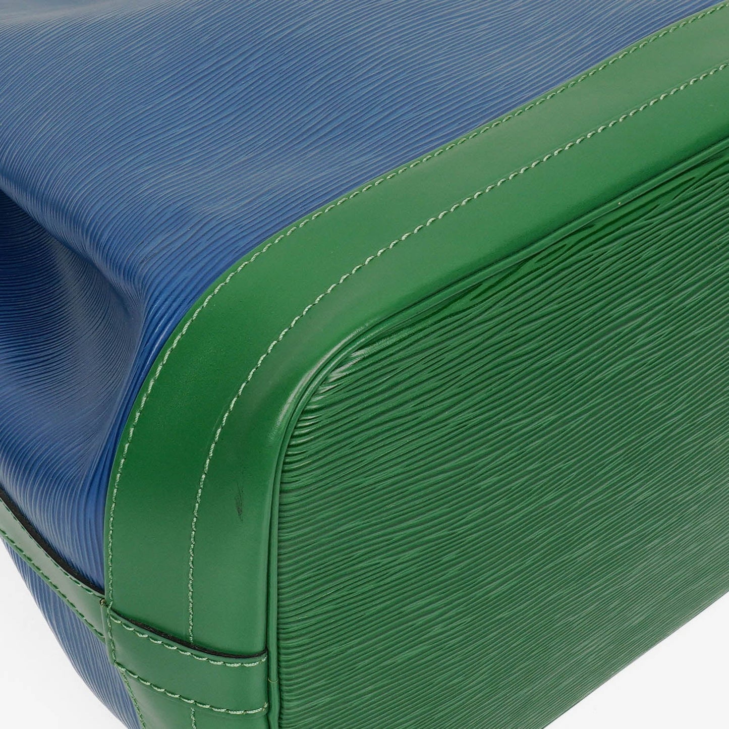 Louis Vuitton Noe Grande GM Bi-Colour Blue/Green Epi Leather Shoulder Bag