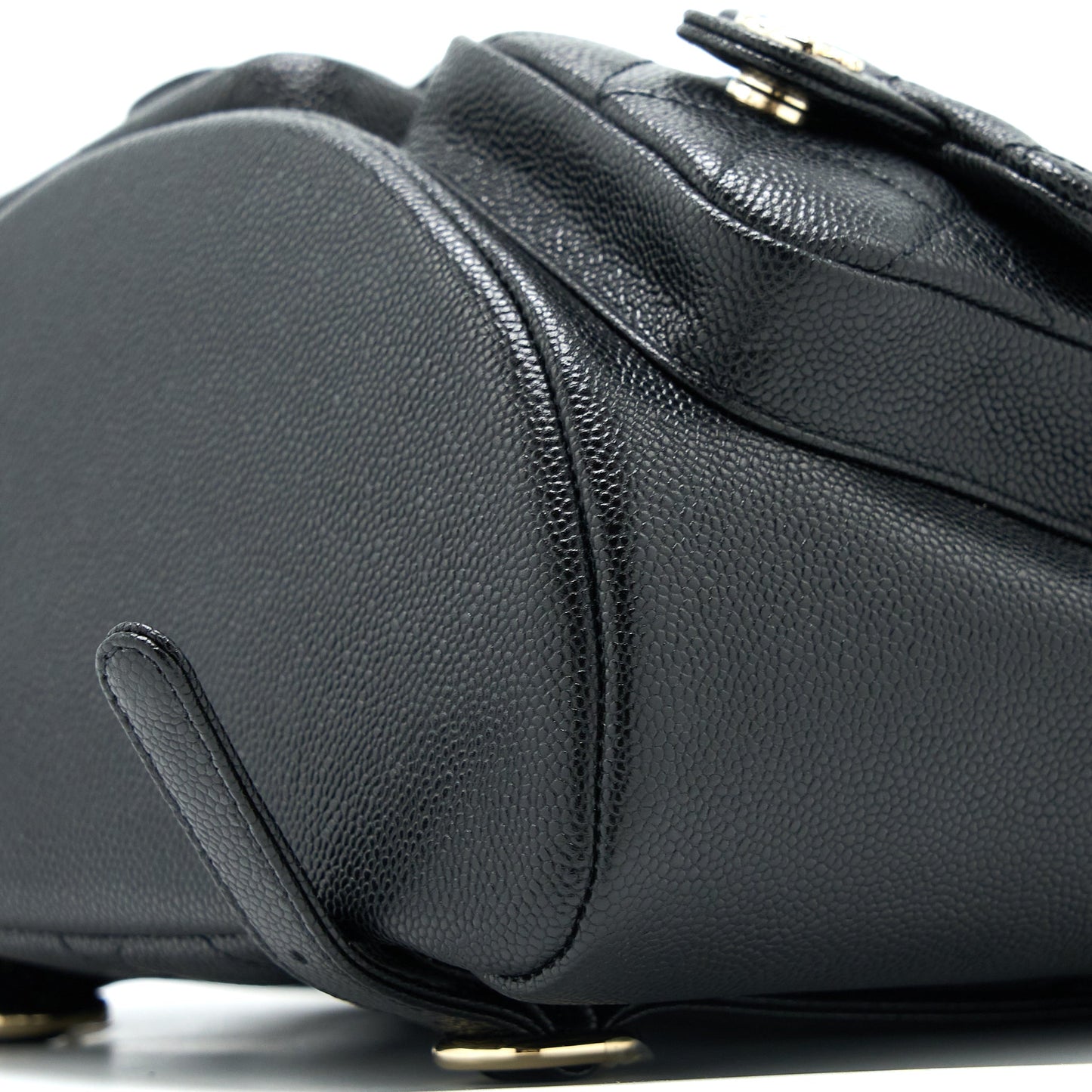 Chanel 23P Triple Pack Backpack Caviar Black L (Microchip)