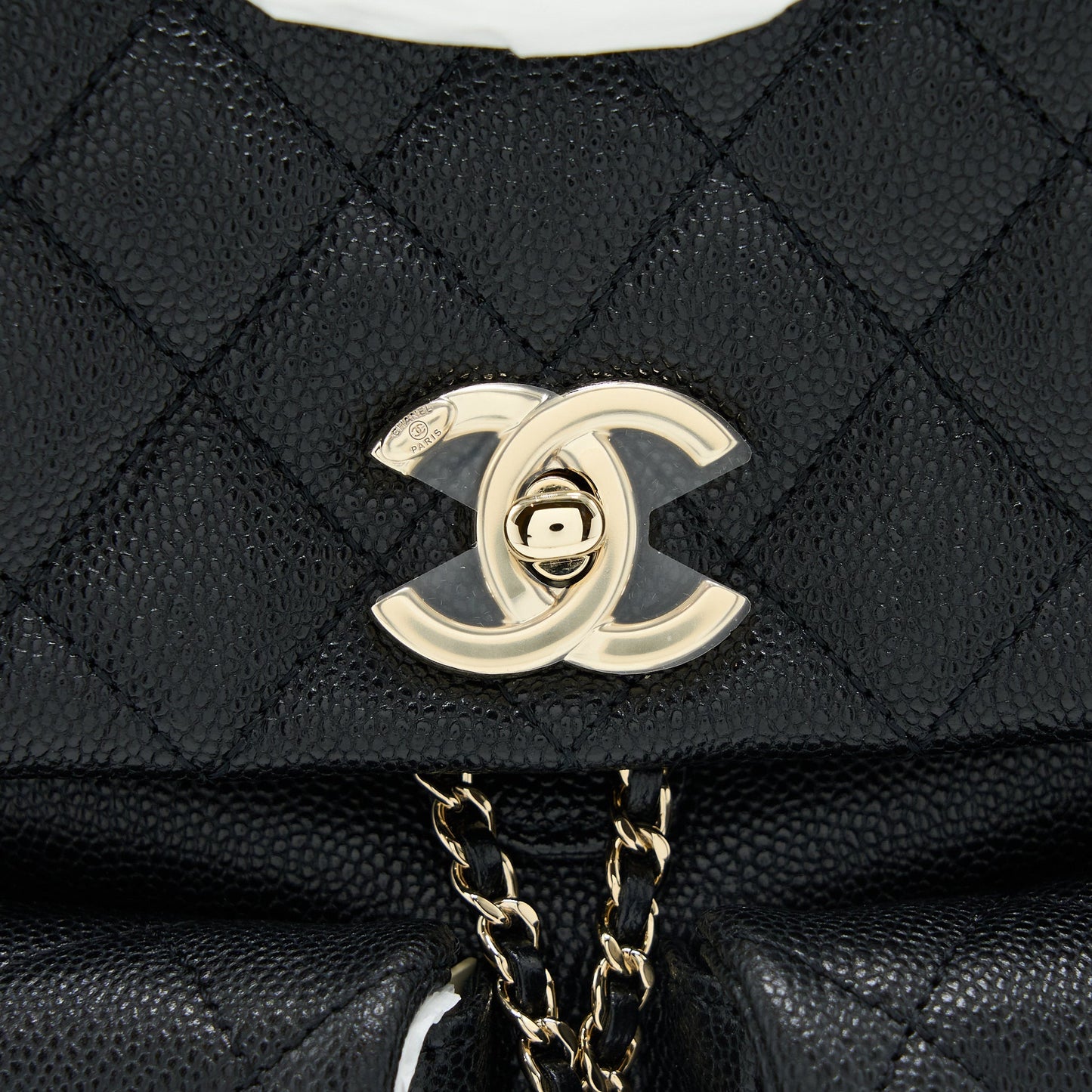 Chanel 23P Triple Pack Backpack Caviar Black L (Microchip)