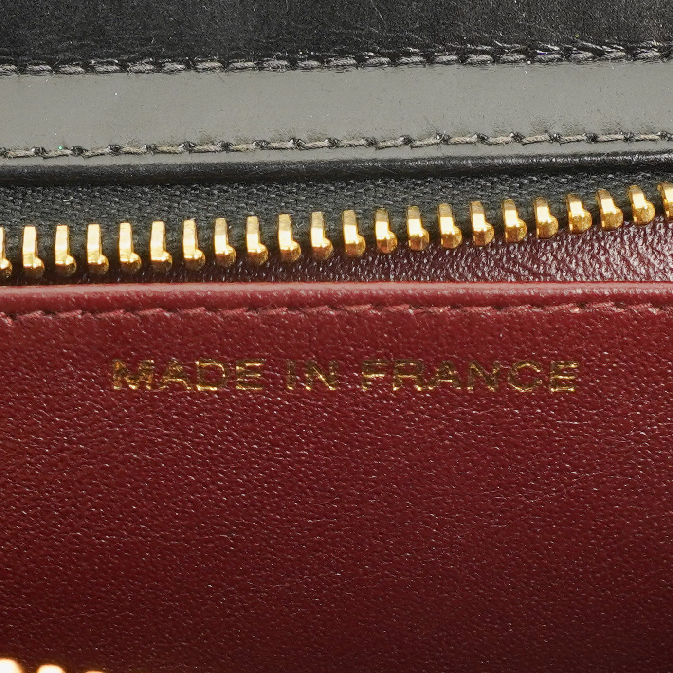 Chanel Black Patent Leather CC Logo Wrist Pouch