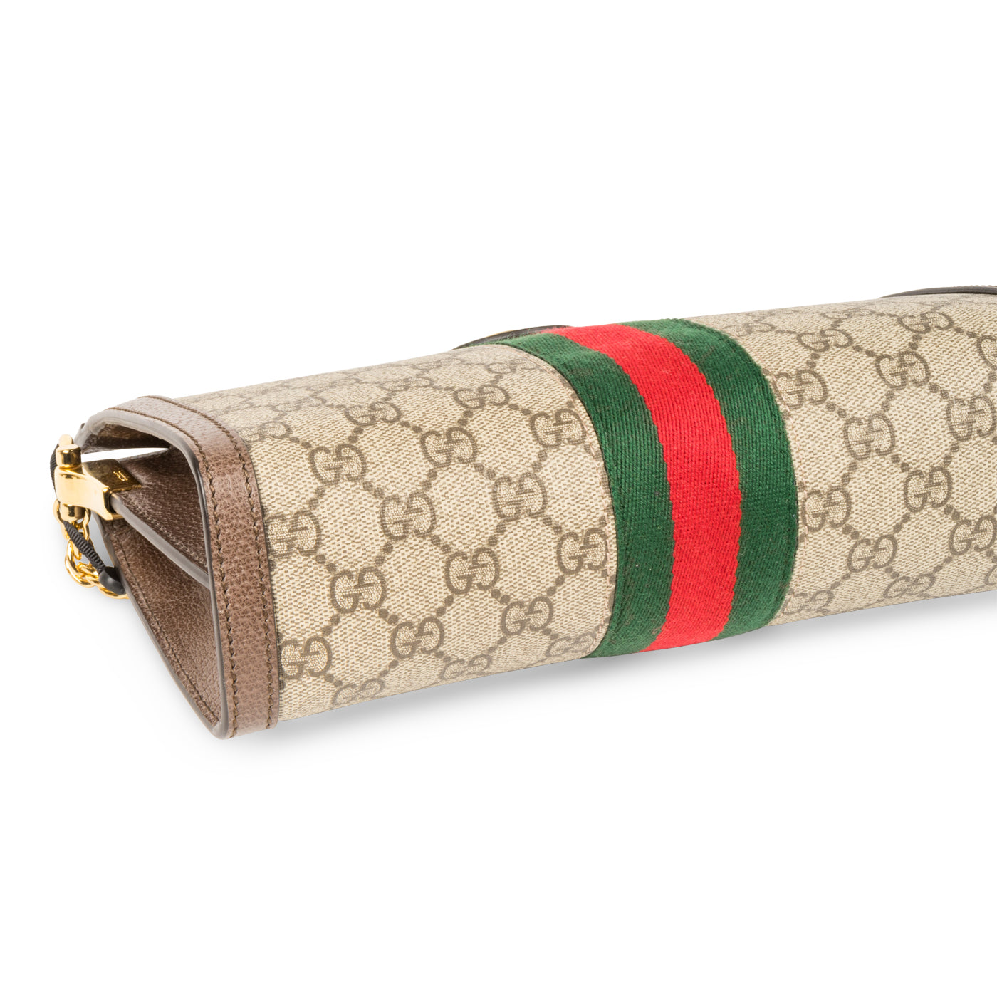 Gucci Monogram Chain Leather Shoulder Bag