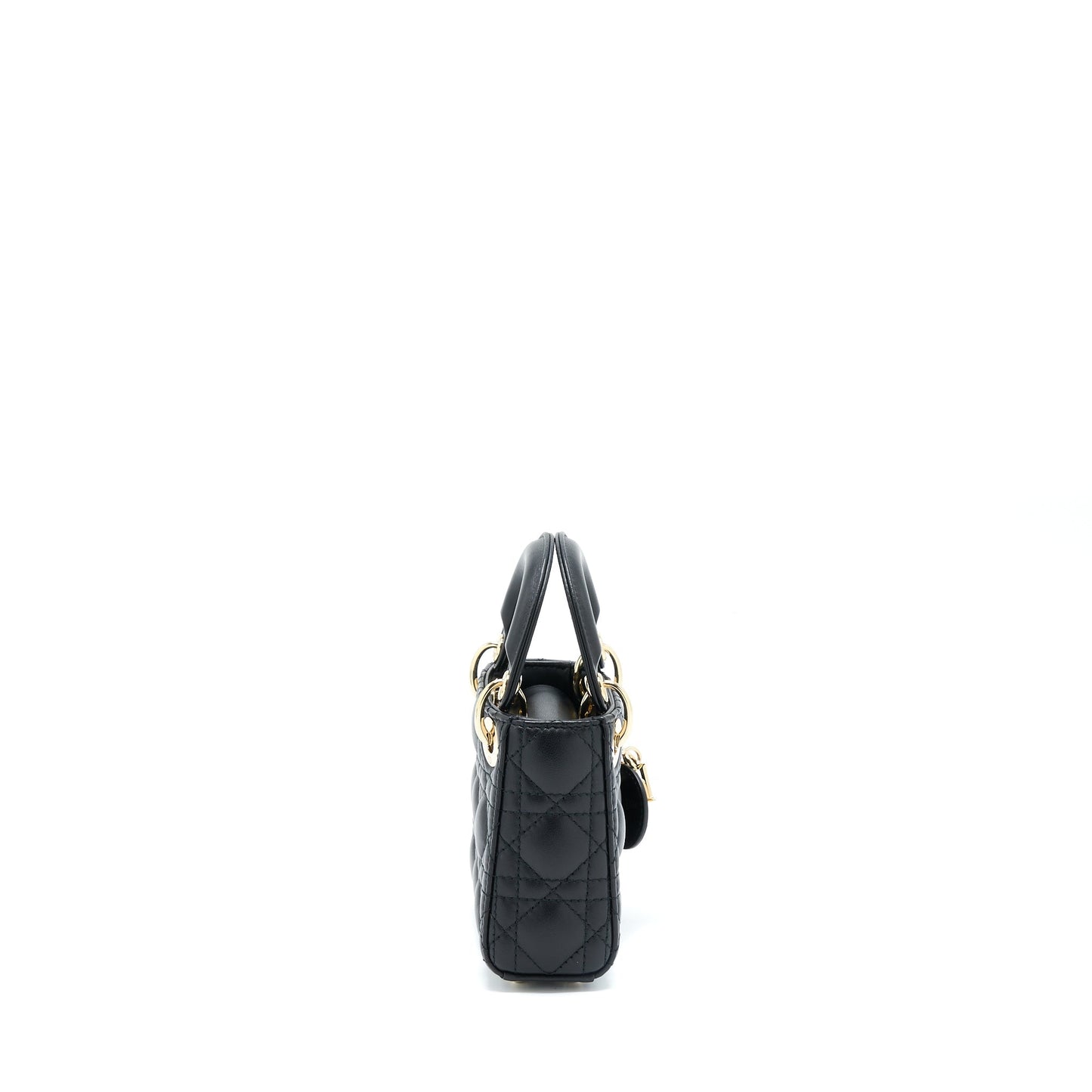 Dior Micro Lady Dior Lambskin Black