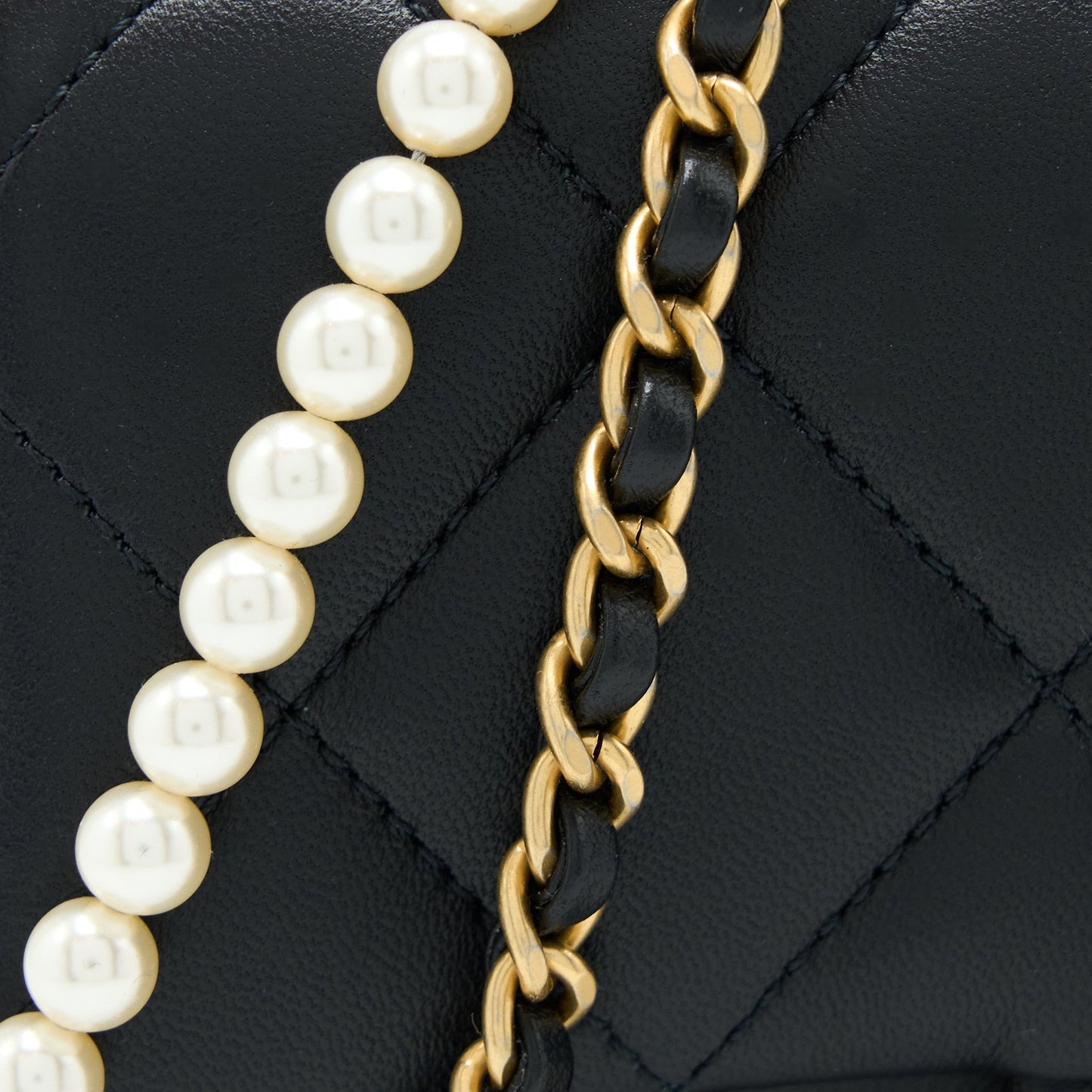 Chanel My Perfect Mini Flap Bag Black  (Microchip)
