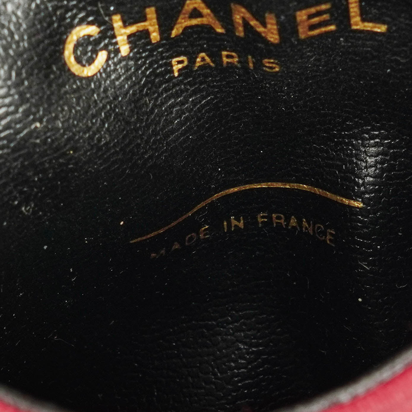 Chanel Micro Jersey Quilted Red Flap Bag