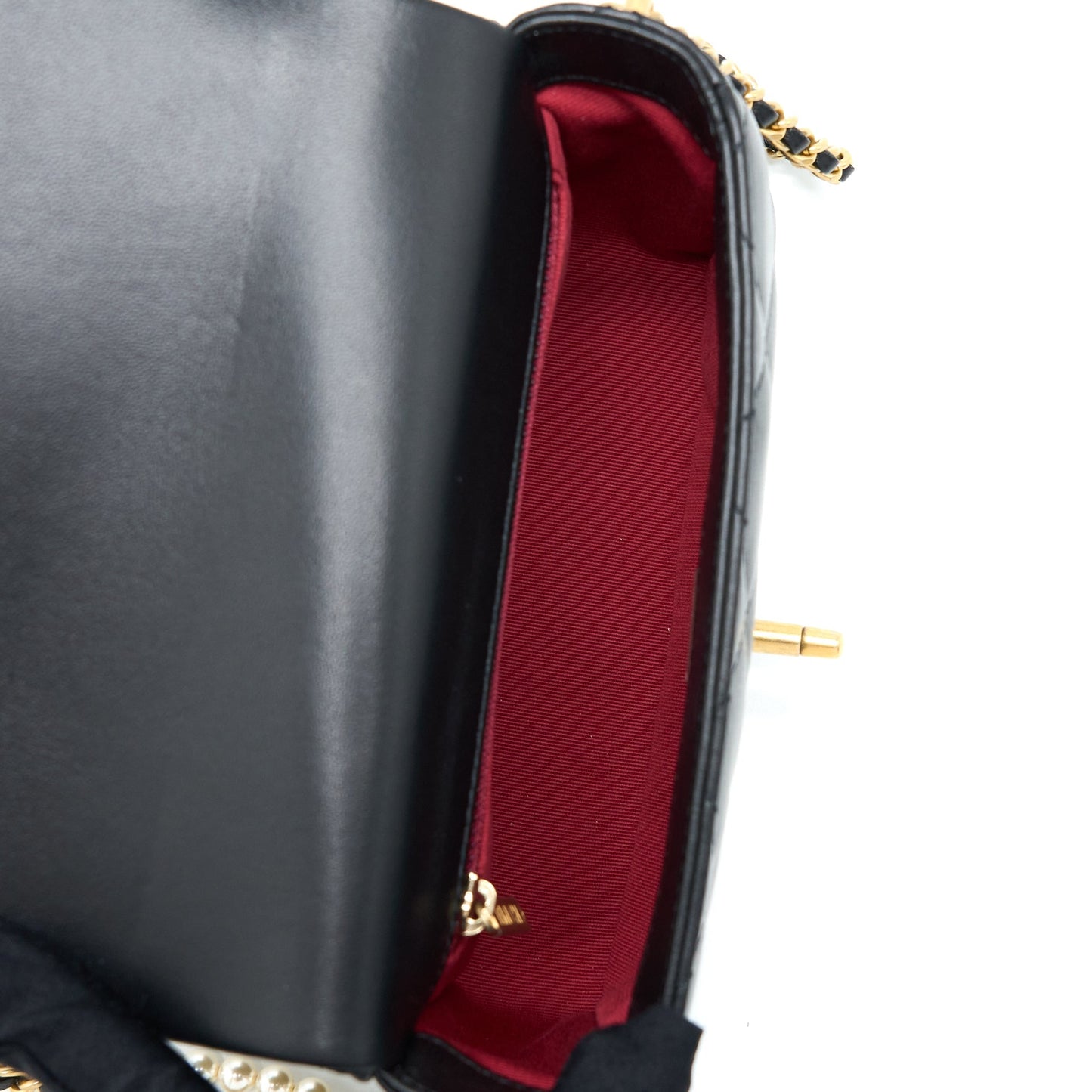 Chanel My Perfect Mini Flap Bag Black  (Microchip)