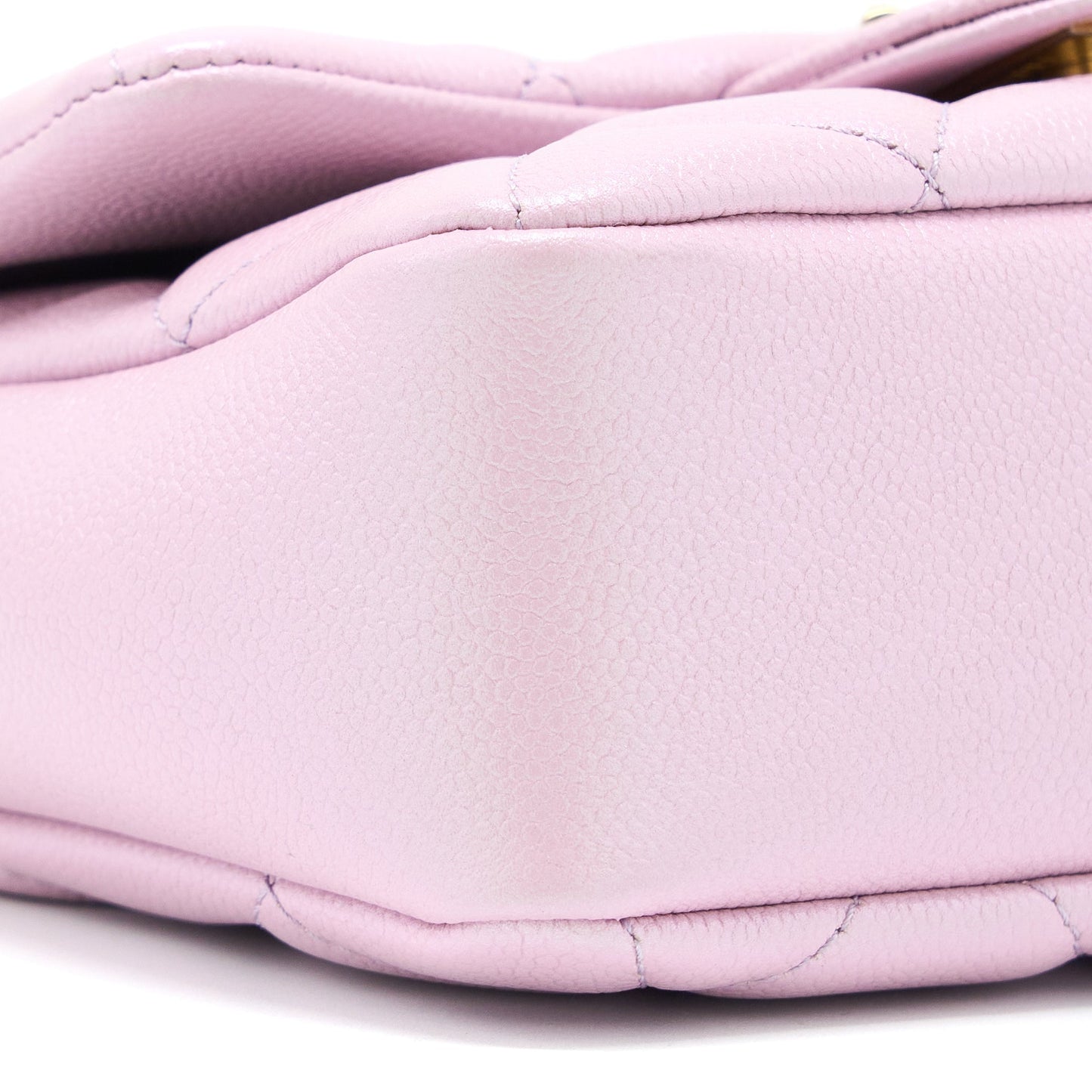 Chanel 21K My Perfect Mini Flap Bag Caviar Pink  (Microchip)