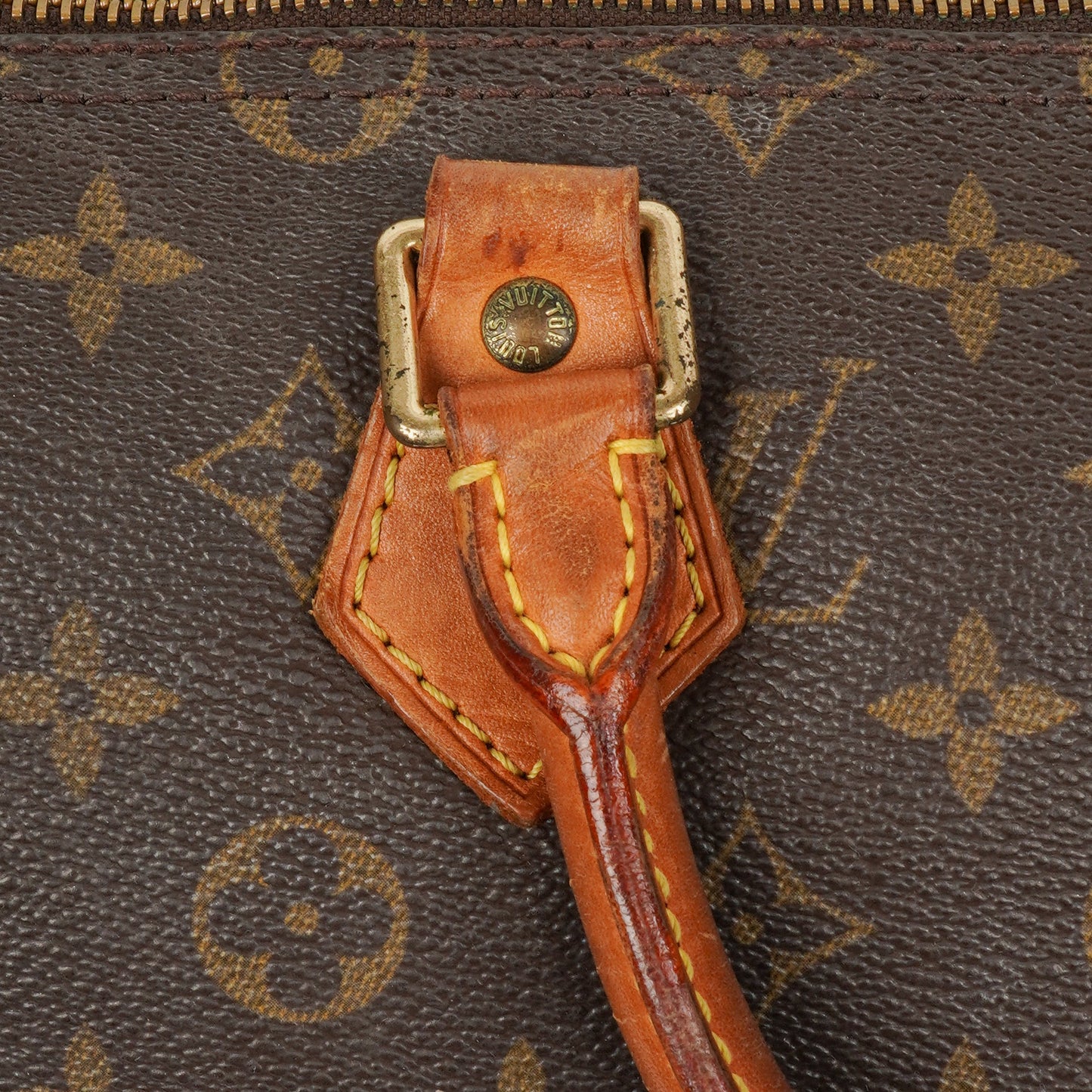 Louis Vuitton  35 Monogram Canvas Handbag