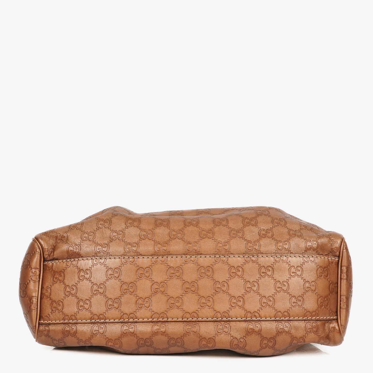 Gucci Guccissima Bronze Leather Sukey Hobo Bag