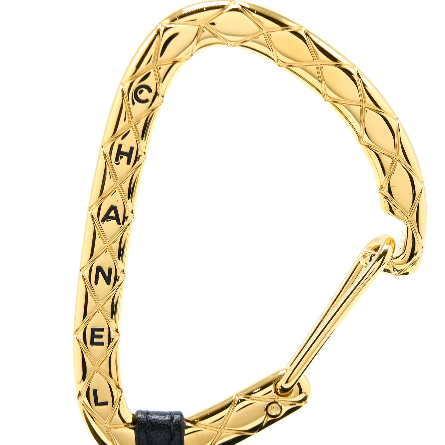 Chanel Jewel Hook Cardholder Lambskin Black