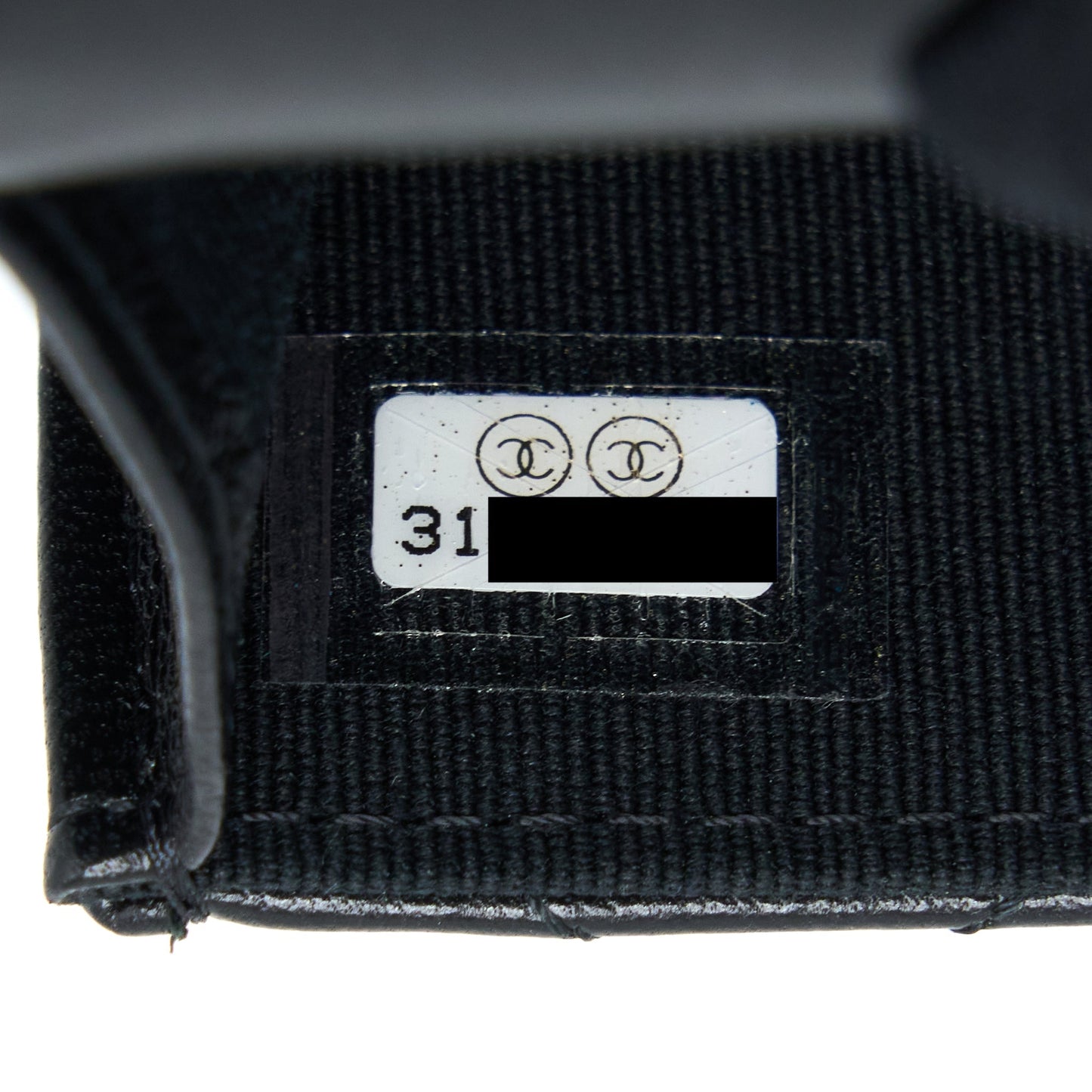 Chanel Jewel Hook Cardholder Lambskin Black
