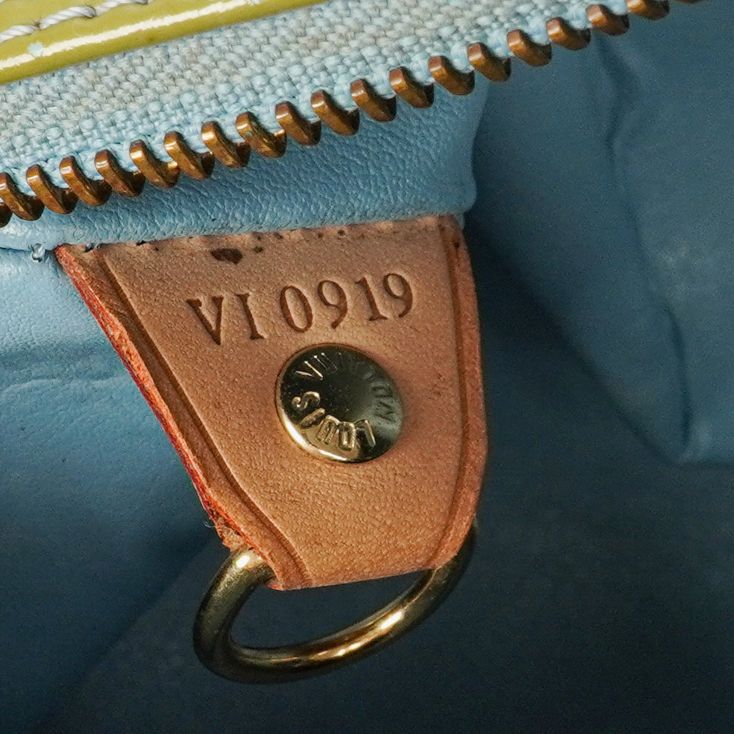 Louis Vuitton Papillon 30 Bedford Monogram Vernis Leather Bag