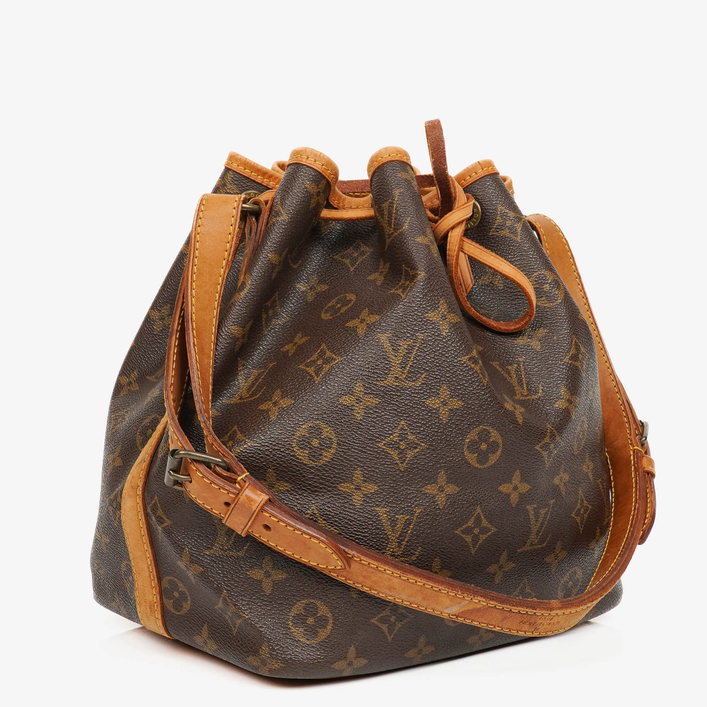 Louis Vuitton Petit Noe Monogram Canvas Shoulder Bag