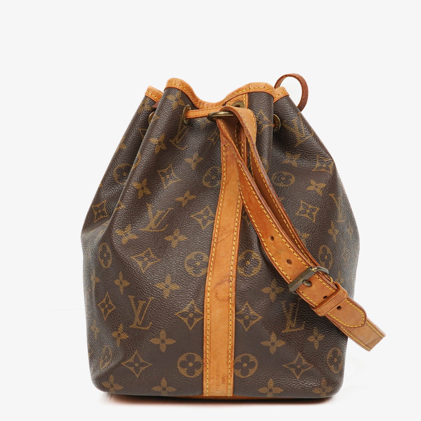 Louis Vuitton Petit Noe Monogram Canvas Shoulder Bag