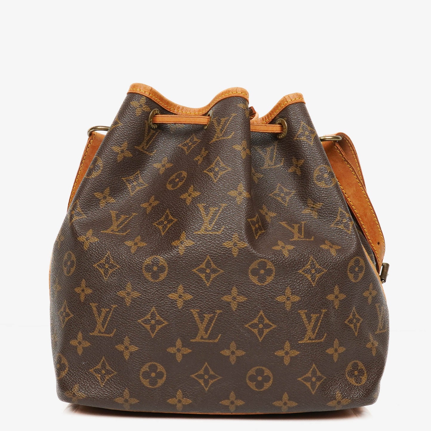 Louis Vuitton Petit Noe Monogram Canvas Shoulder Bag