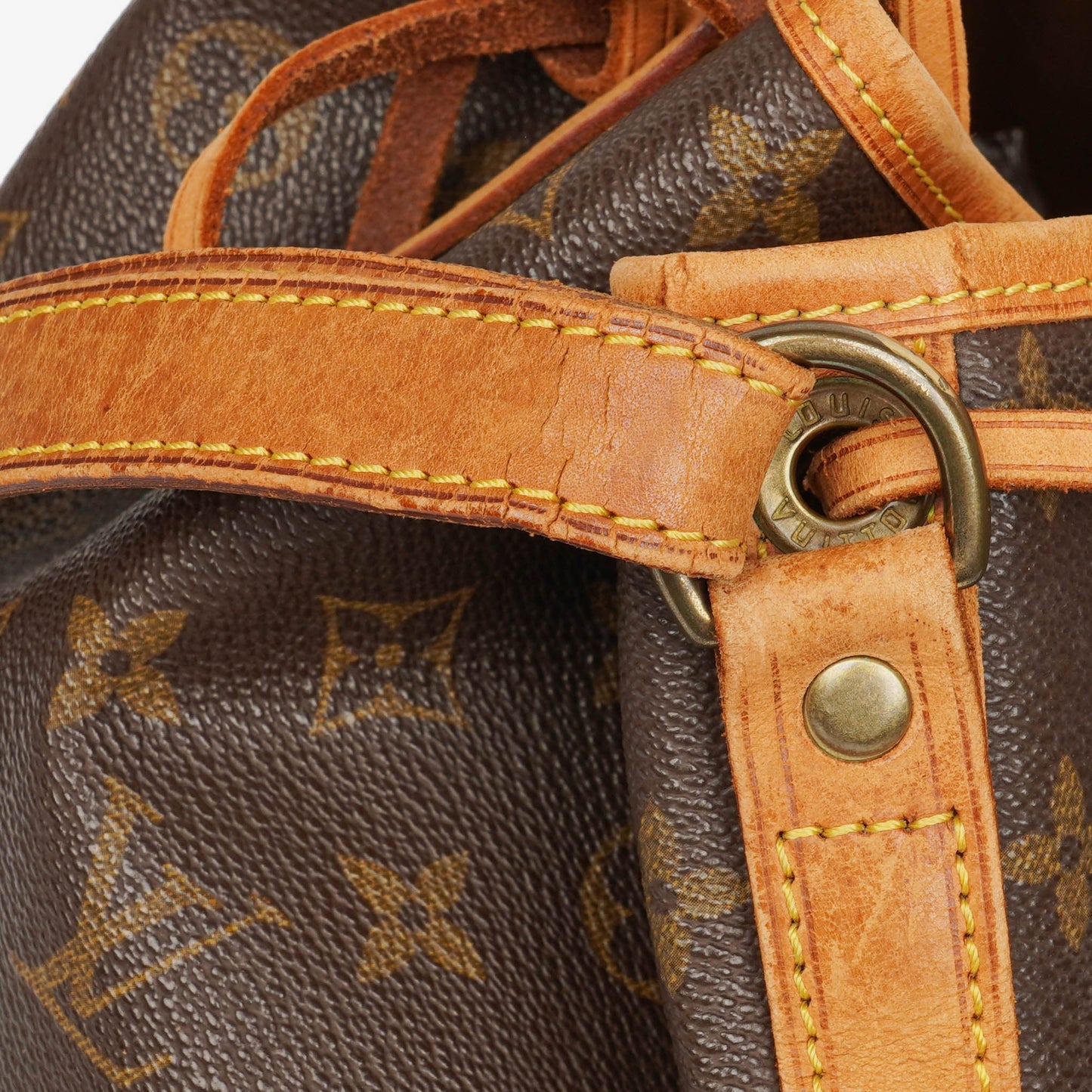 Louis Vuitton Petit Noe Monogram Canvas Shoulder Bag