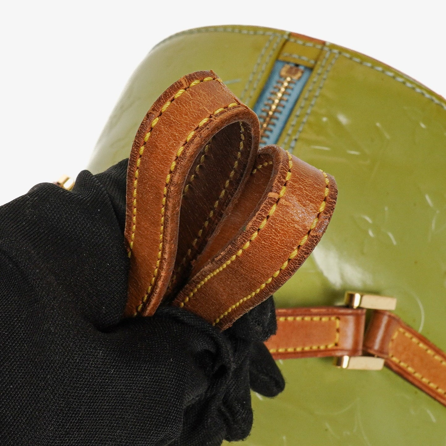 Louis Vuitton Papillon 30 Bedford Monogram Vernis Leather Bag