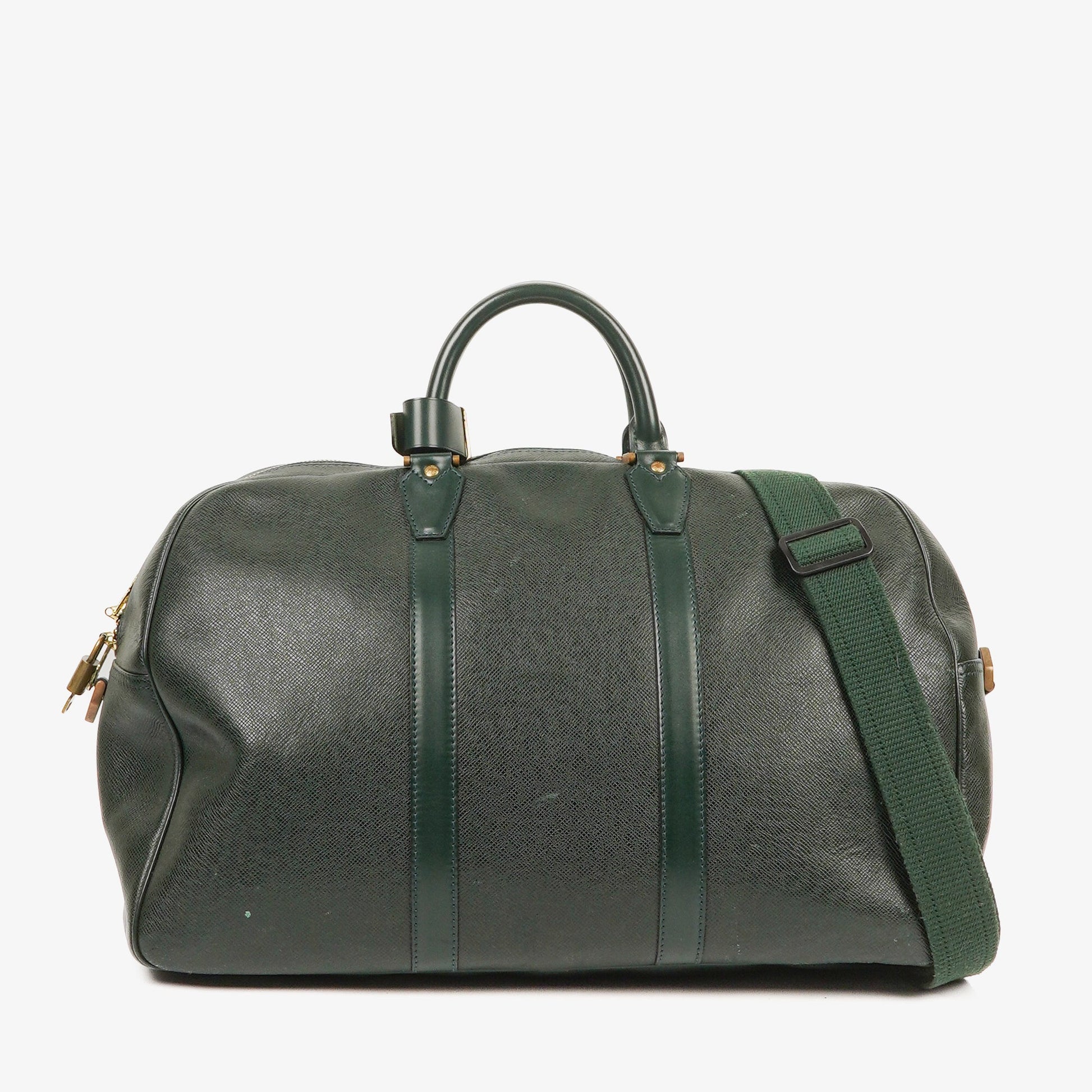 Louis Vuitton Kendall Epicea Green Taiga Leather Bag