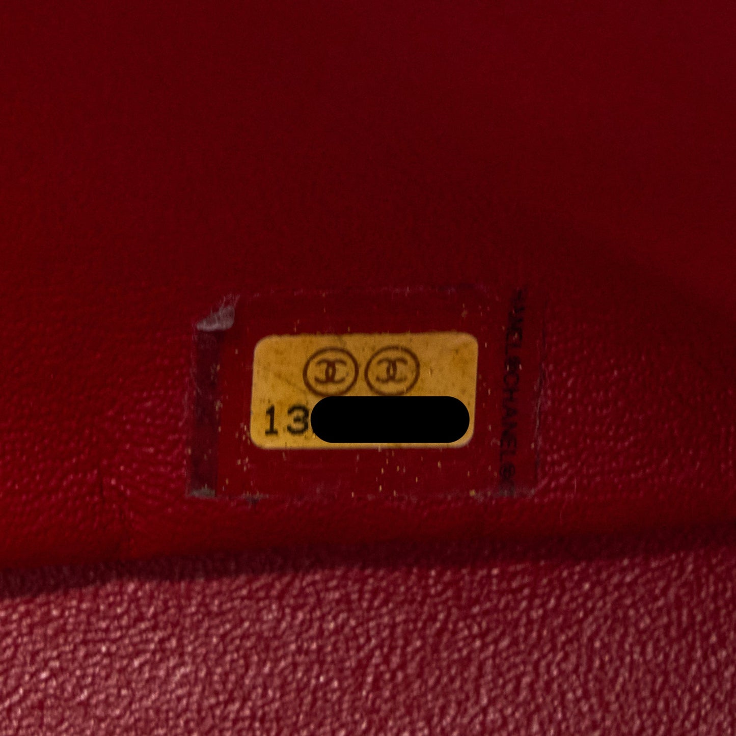 Chanel Classic Jumbo Single Flap Bag Lambskin Red