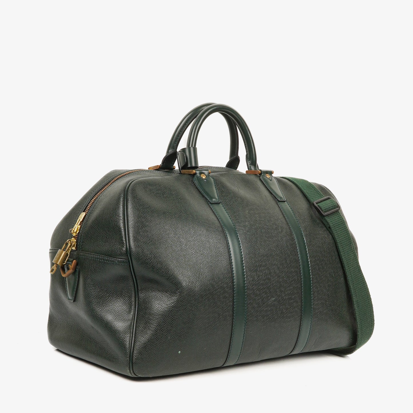 Louis Vuitton Kendall Epicea Green Taiga Leather Bag