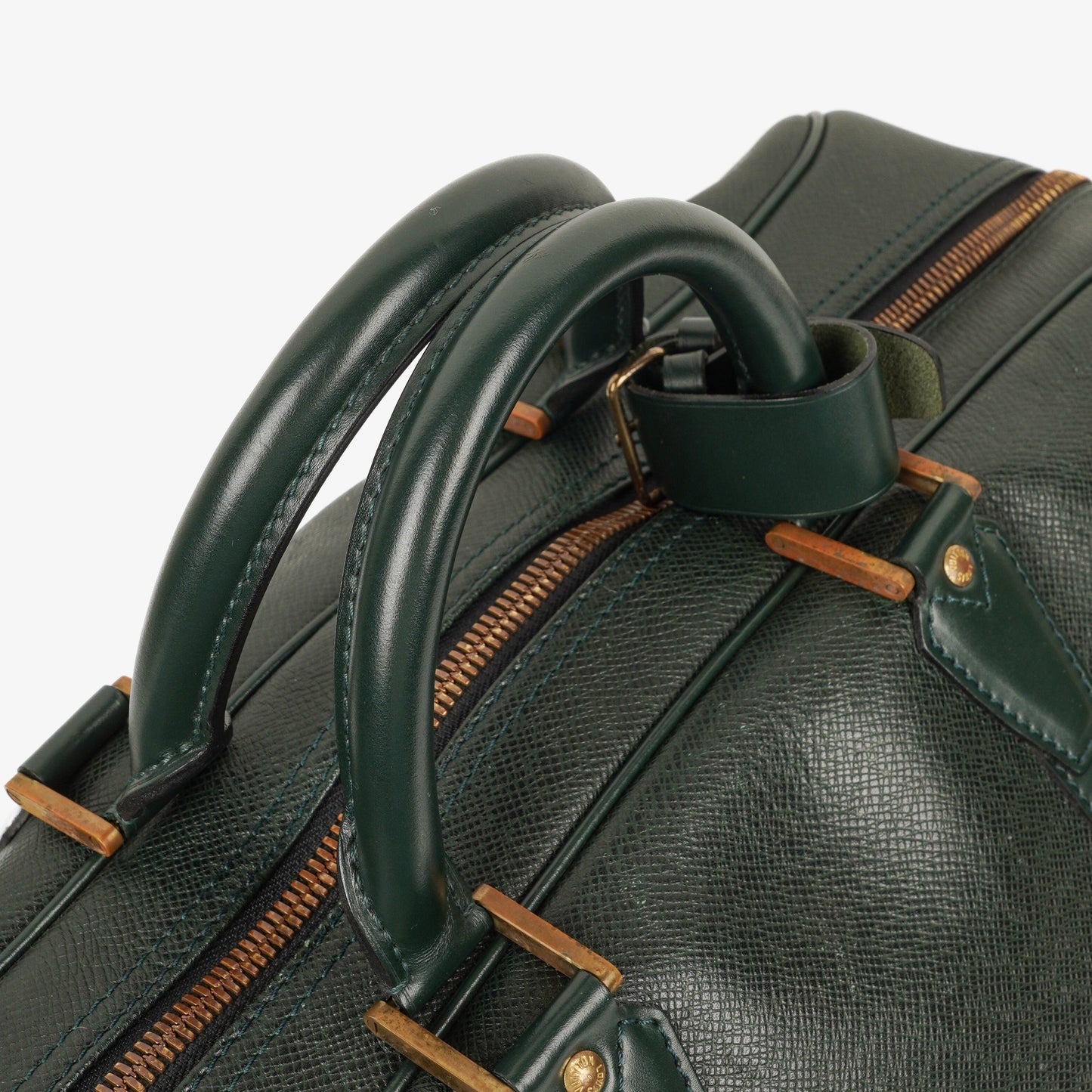 Louis Vuitton Kendall Epicea Green Taiga Leather Bag
