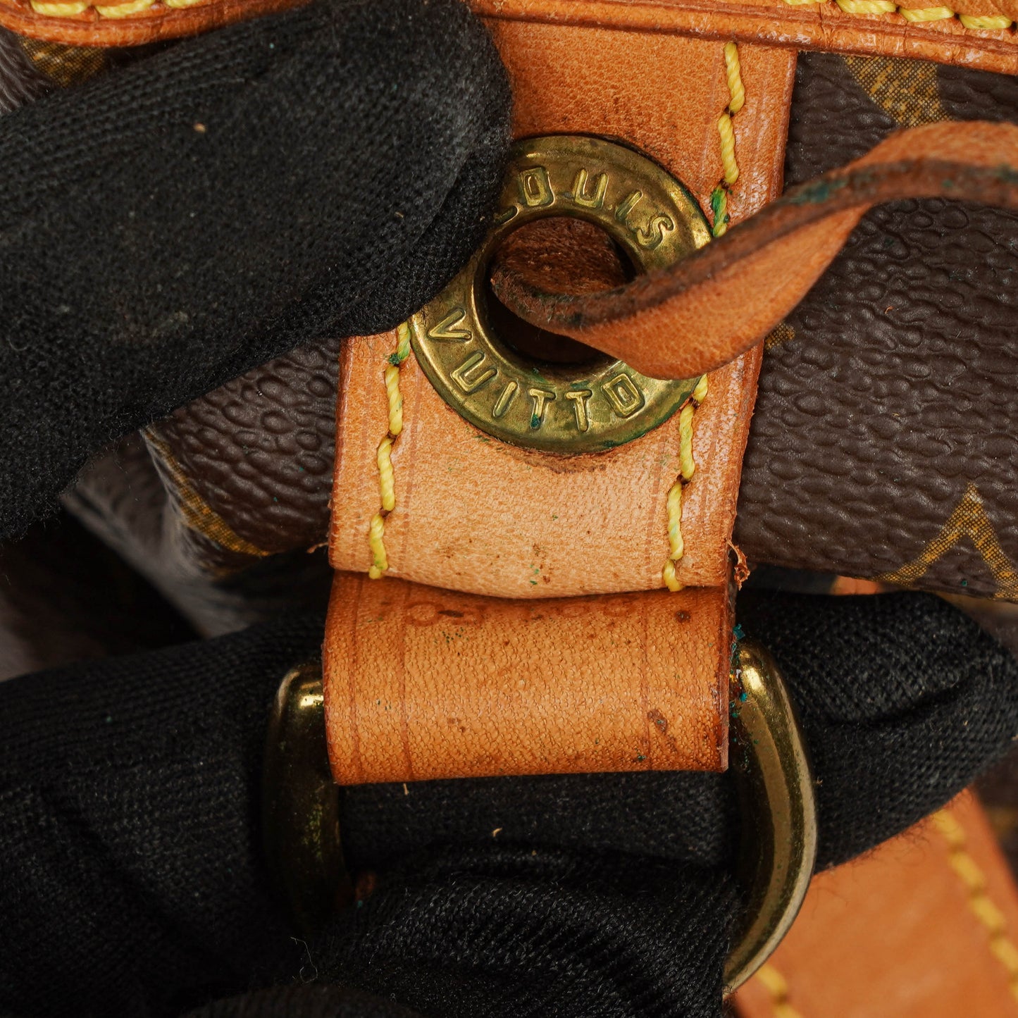 Louis Vuitton Petit Noe Monogram Canvas Shoulder Bag