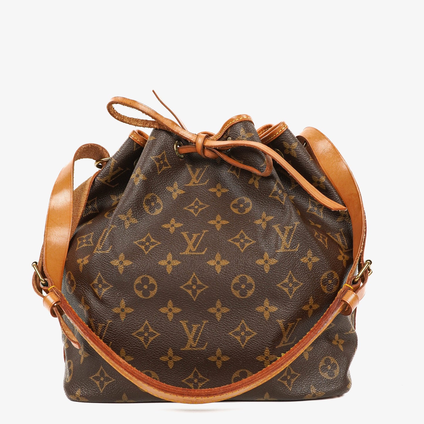 Louis Vuitton Petit Noe Monogram Canvas Shoulder Bag