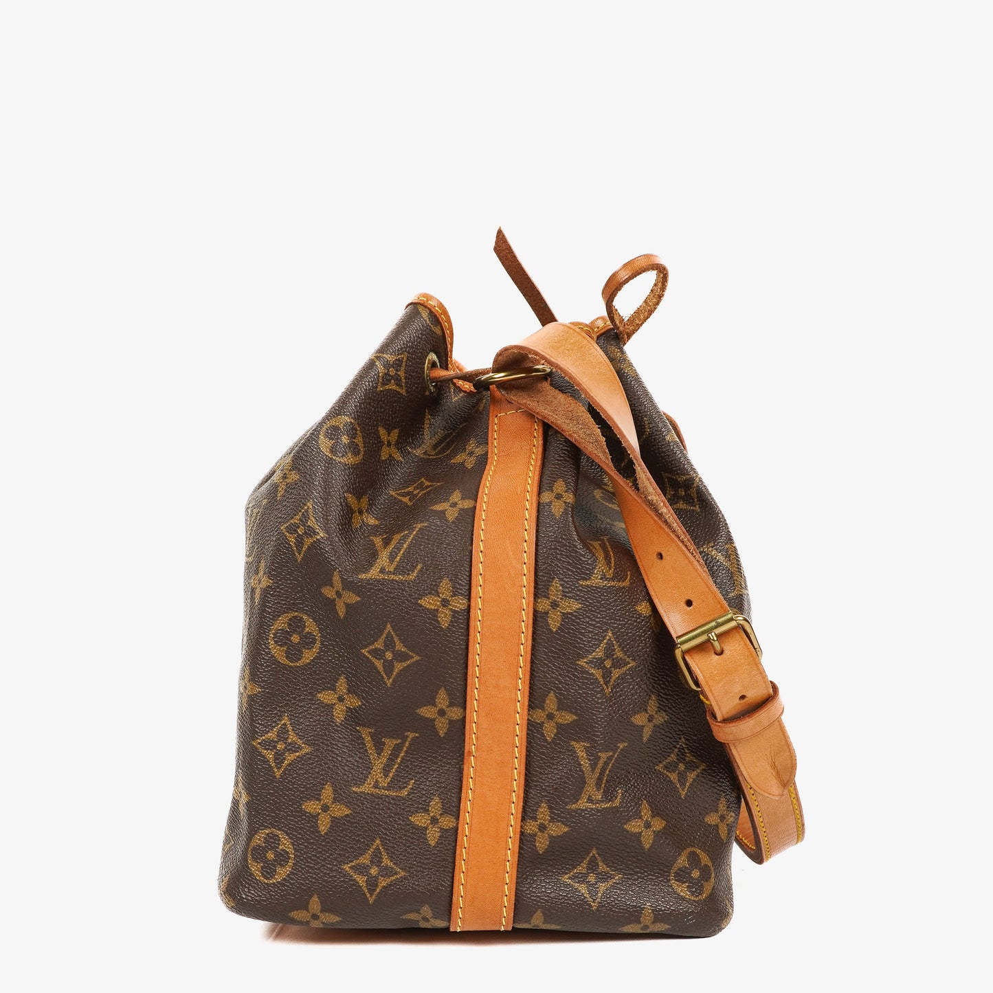 Louis Vuitton Petit Noe Monogram Canvas Shoulder Bag