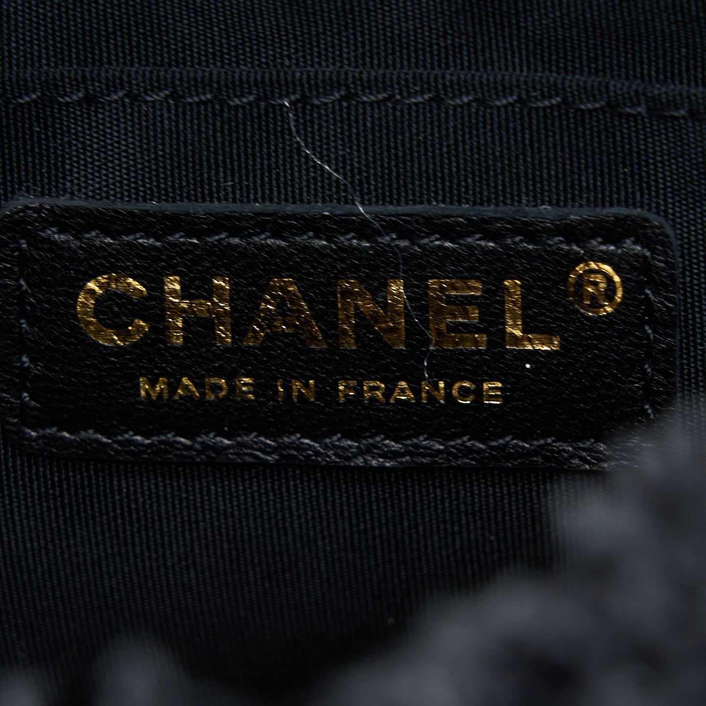 Chanel 22P Small Black Denim Bucket Bag  (Microchip)