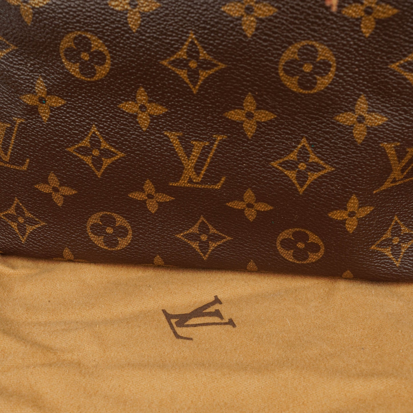 Louis Vuitton Petit Noe Monogram Canvas Shoulder Bag