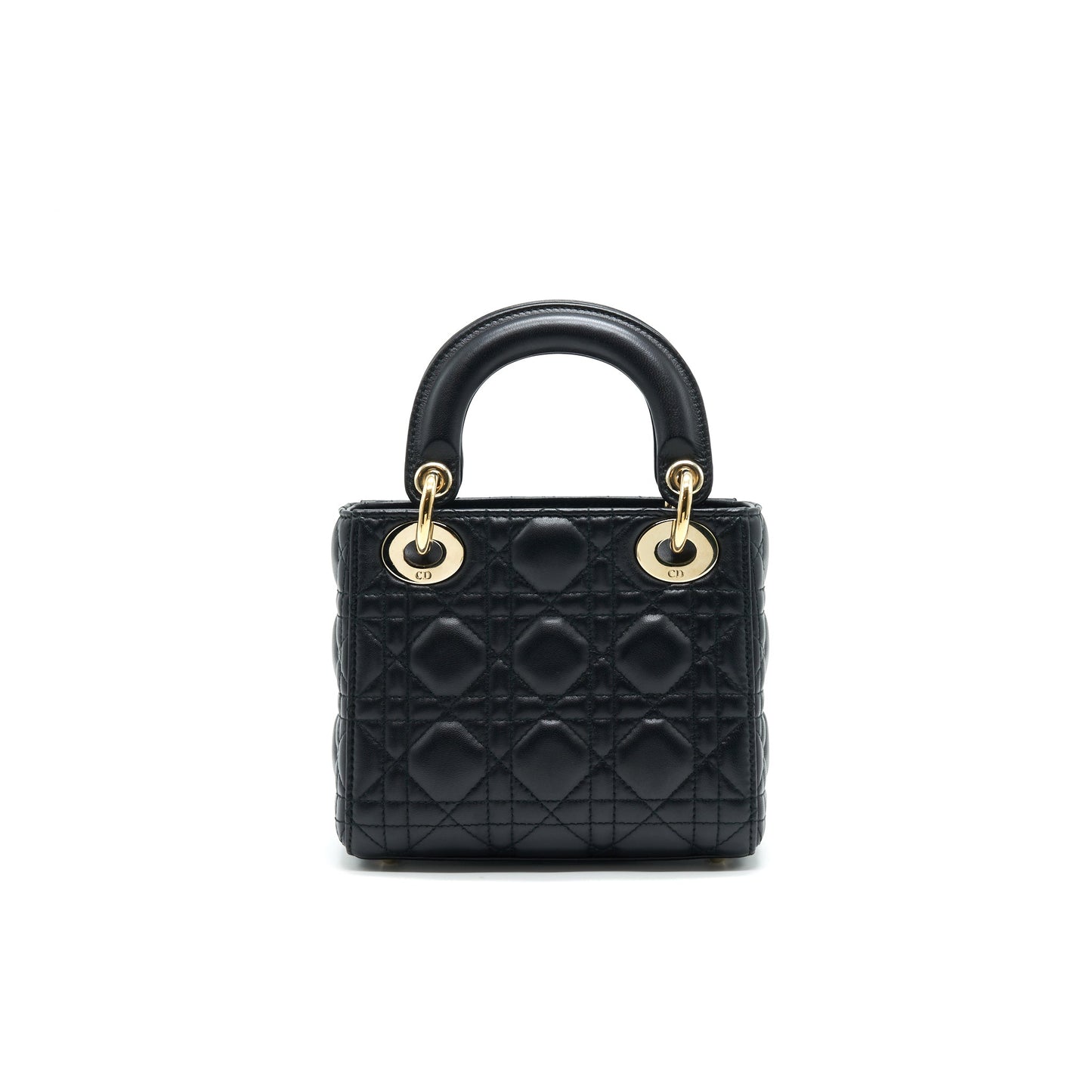 Dior mini Lady Dior Lambskin black with