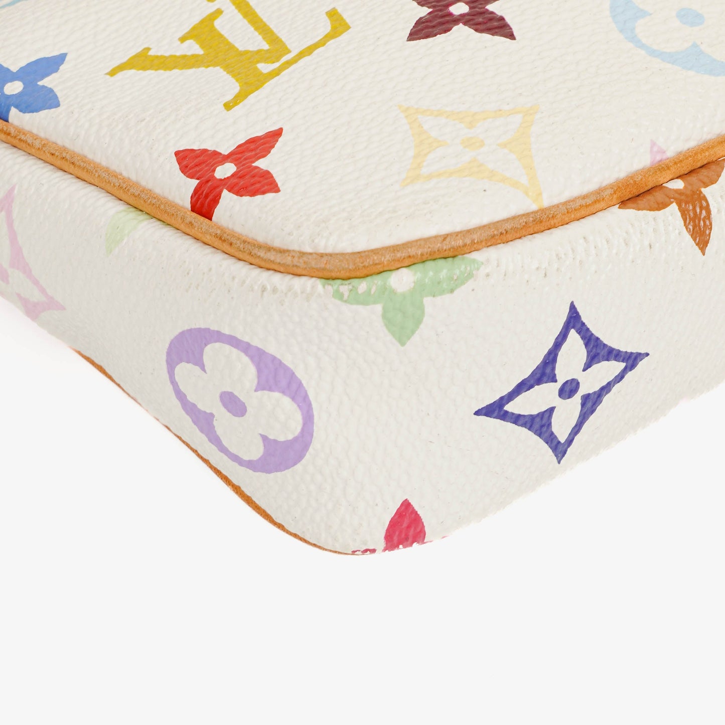 Louis Vuitton Takashi Murakami Pochette Accessoire Multicolor Clutch Handbag