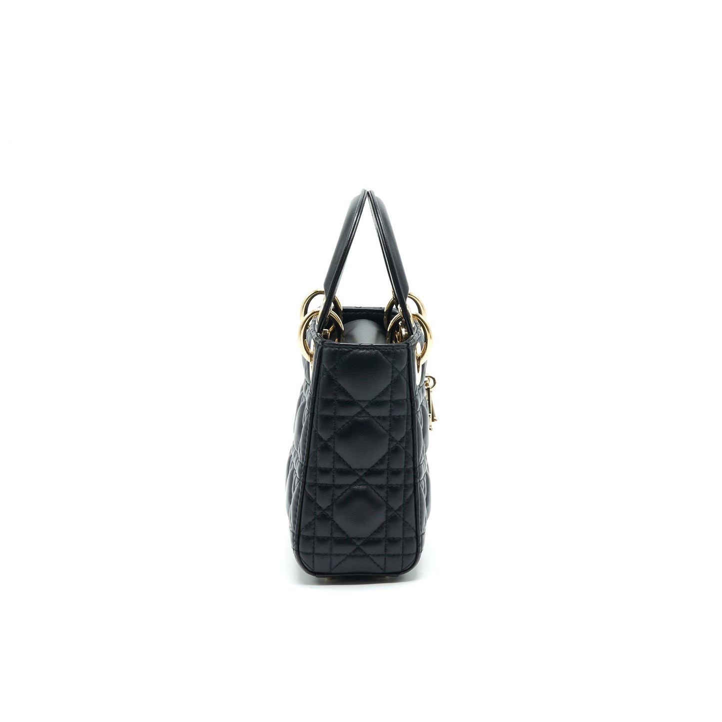 Dior mini Lady Dior Lambskin black with