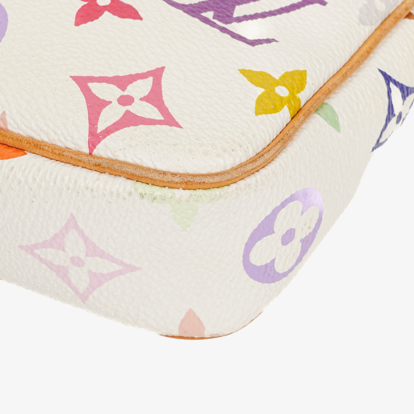 Louis Vuitton Takashi Murakami Pochette Accessoire Multicolor Clutch Handbag