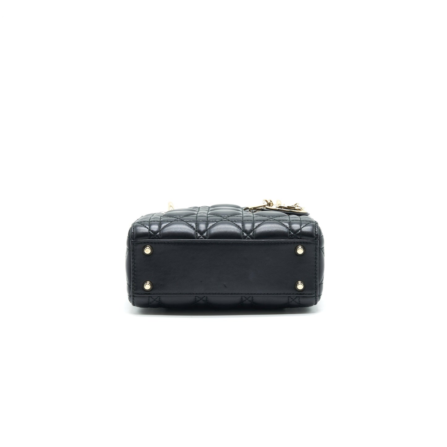 Dior mini Lady Dior Lambskin black with