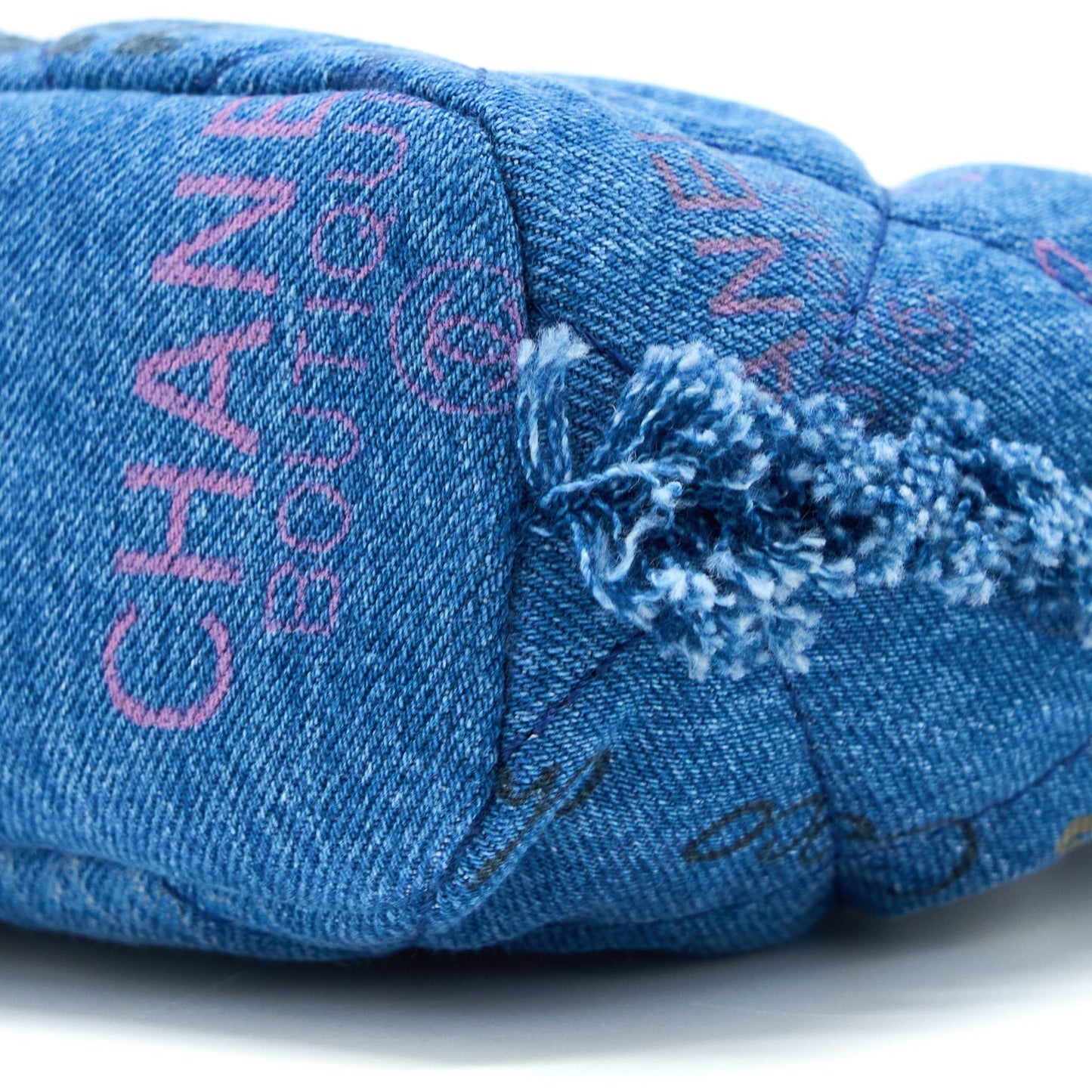 Chanel 22P Small Blue Denim Bucket Bag L (Microchip)
