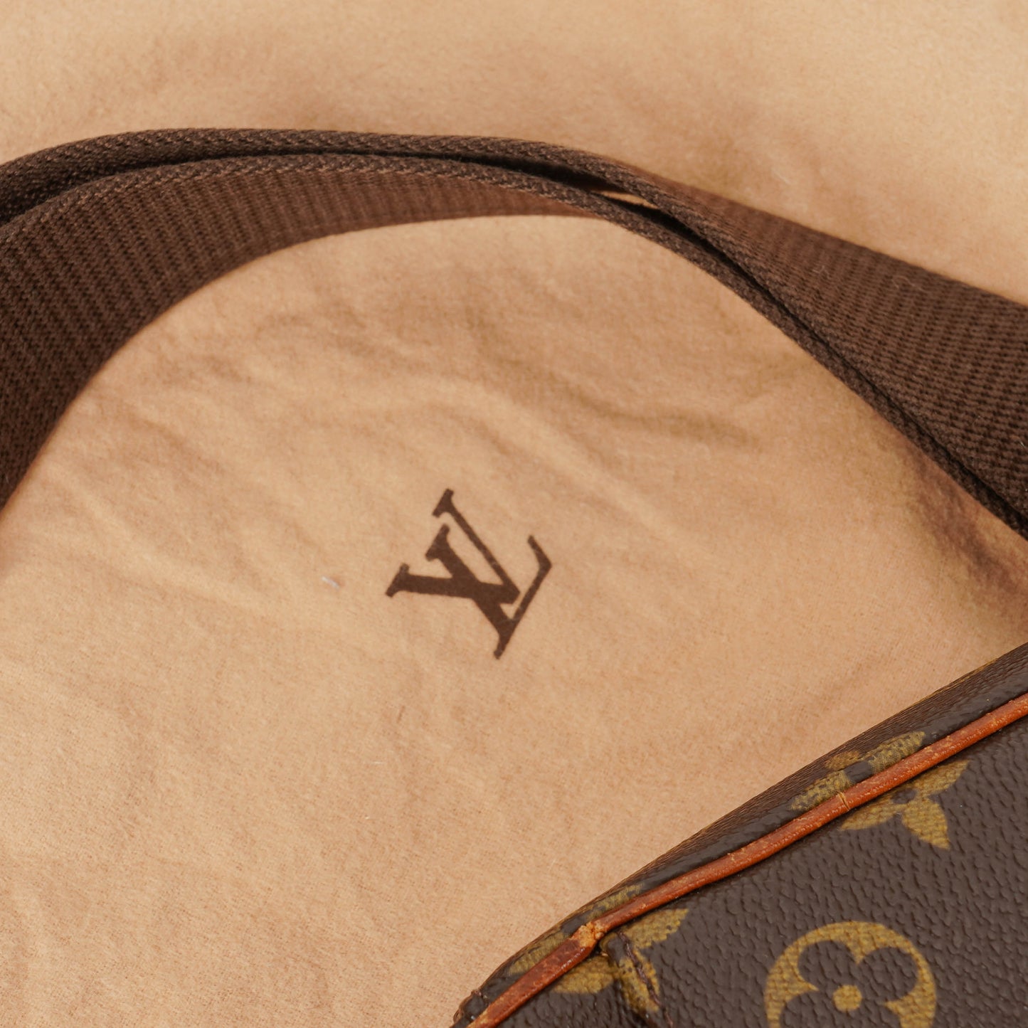 Louis Vuitton Monogram Canvas Pochette Gange Belt Bag