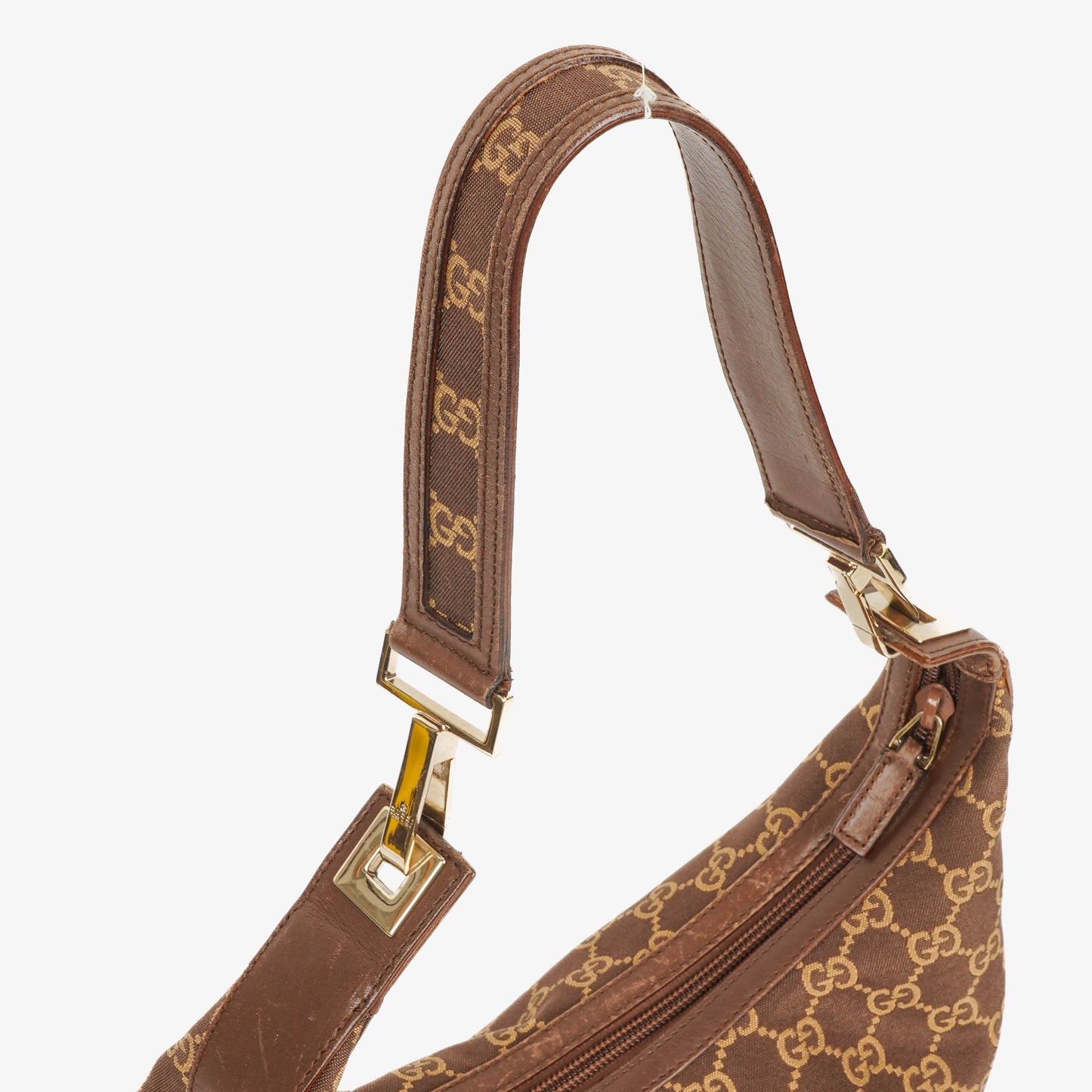 Gucci GG Canvas Hobo Shoulder Bag