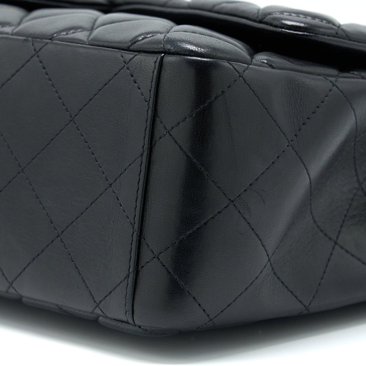 Chanel Maxi Single Flap Bag Lambskin Black