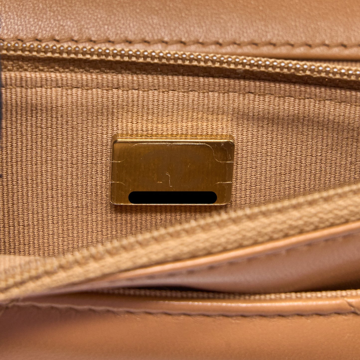 Chanel 19 Wallet on Chain Lambskin Caramel Multicolour Hardware (Microchip)