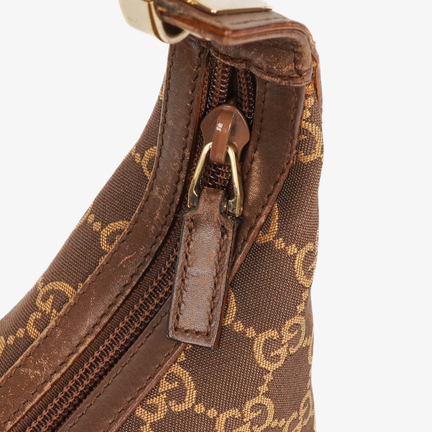 Gucci GG Canvas Hobo Shoulder Bag