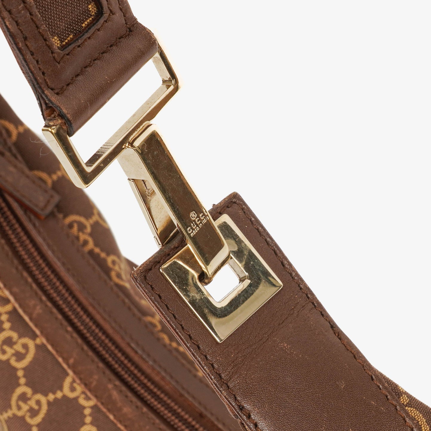 Gucci GG Canvas Hobo Shoulder Bag