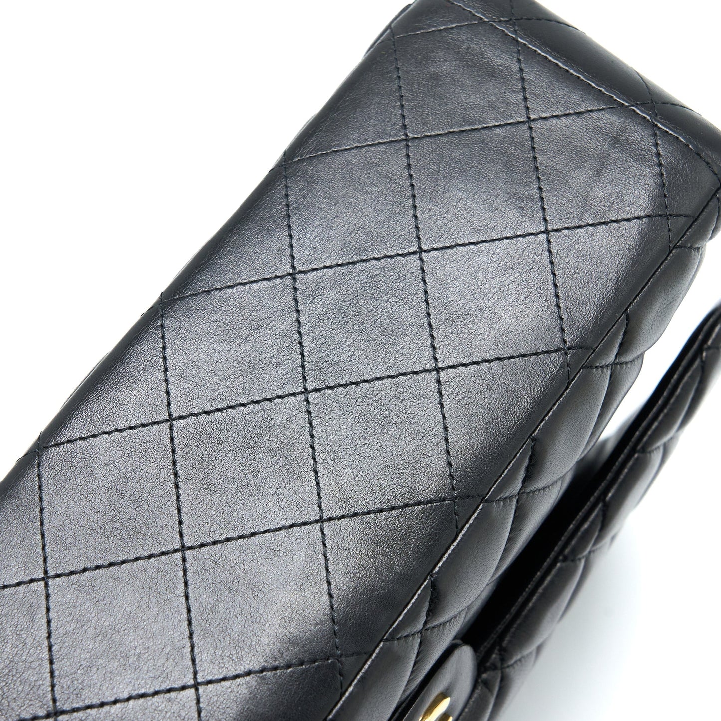 Chanel Maxi Single Flap Bag Lambskin Black
