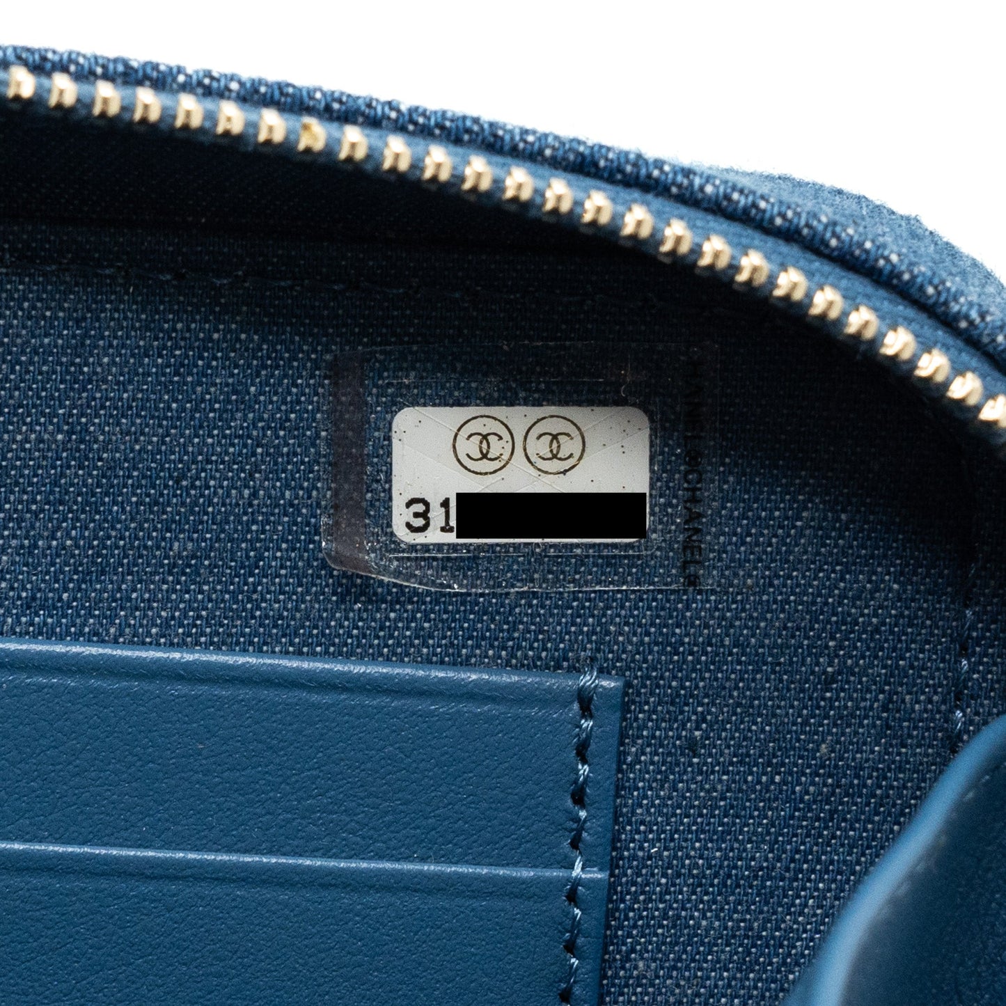 Chanel Pearl Crush Camera Bag Denim Blue