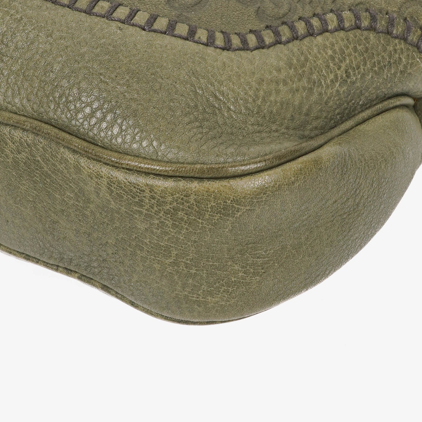 Gucci Jackie Leather Bamboo Tassel Hobo Bag