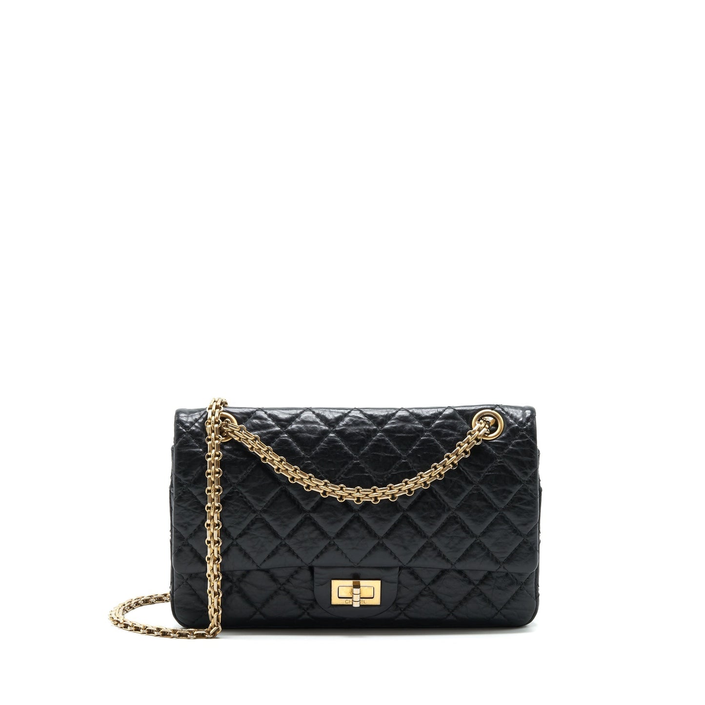 Chanel Small reissue 2.55 Handbag black