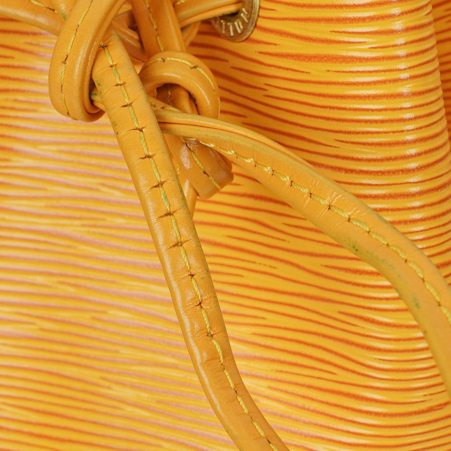 Louis Vuitton Noe Grande GM Yellow Epi Leather Shoulder Bag